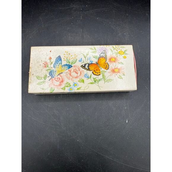 Vintage Avon Summer Butterflies and Blossoms Soaps Set of 2 in Box - Picture 7 of 9